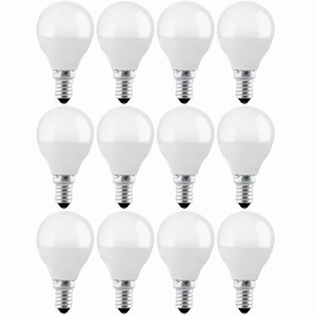 12 x E14 LED Lamp/Bulb Dimmable 4W (40W Equivalent) contemporary ceiling fixture
