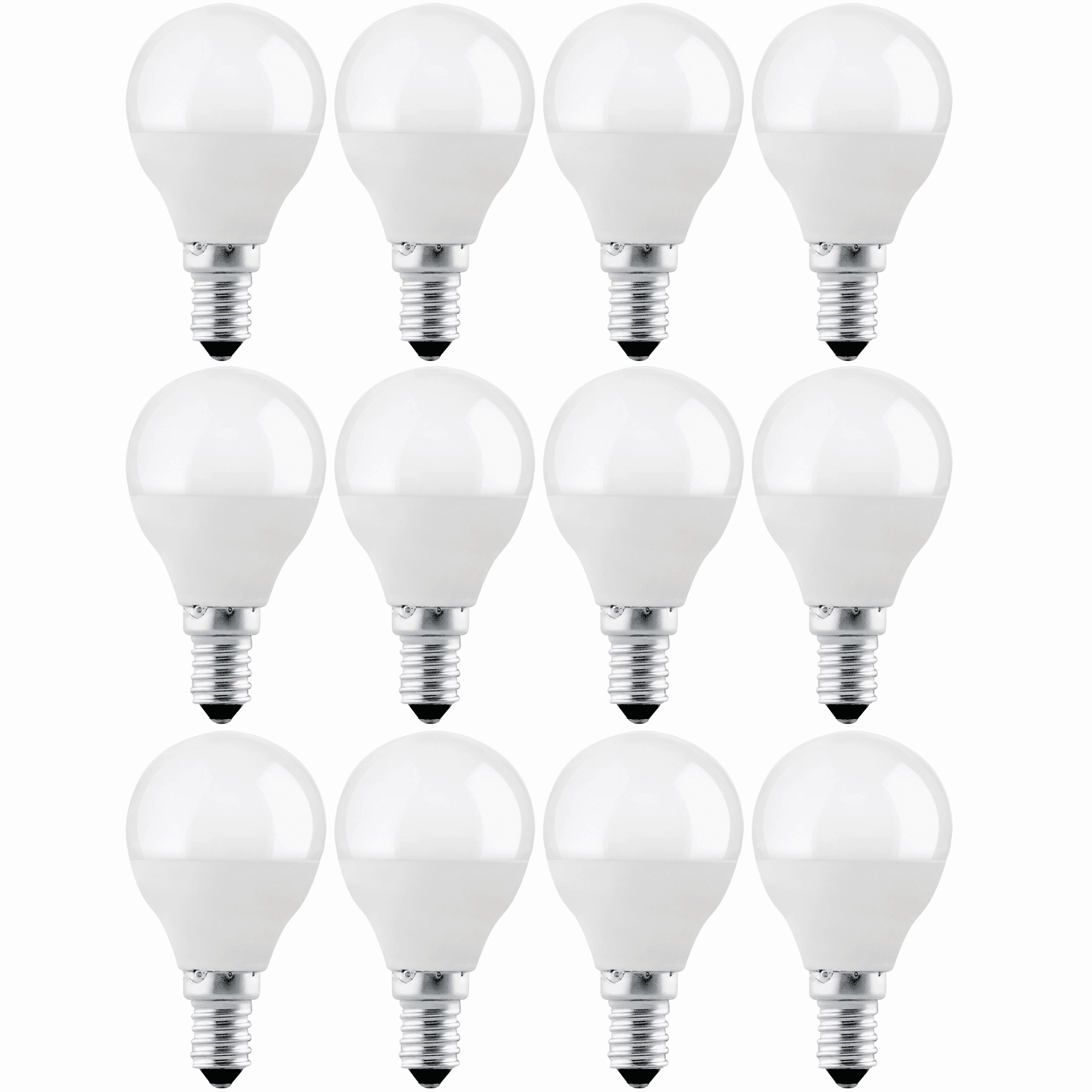 12 x E14 LED Lamp/Bulb Dimmable 4W (40W Equivalent) contemporary ceiling fixture