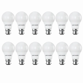 12 X LED Dimmable B22 8.5W (60W) Warm White GLS Bayonet Cap Light Bulbs contemporary ceiling fixture