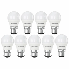 12 X LED Dimmable Golf B22 5.5W (40W) Warm White Bayonet Cap Light Bulbs contemporary ceiling fixture
