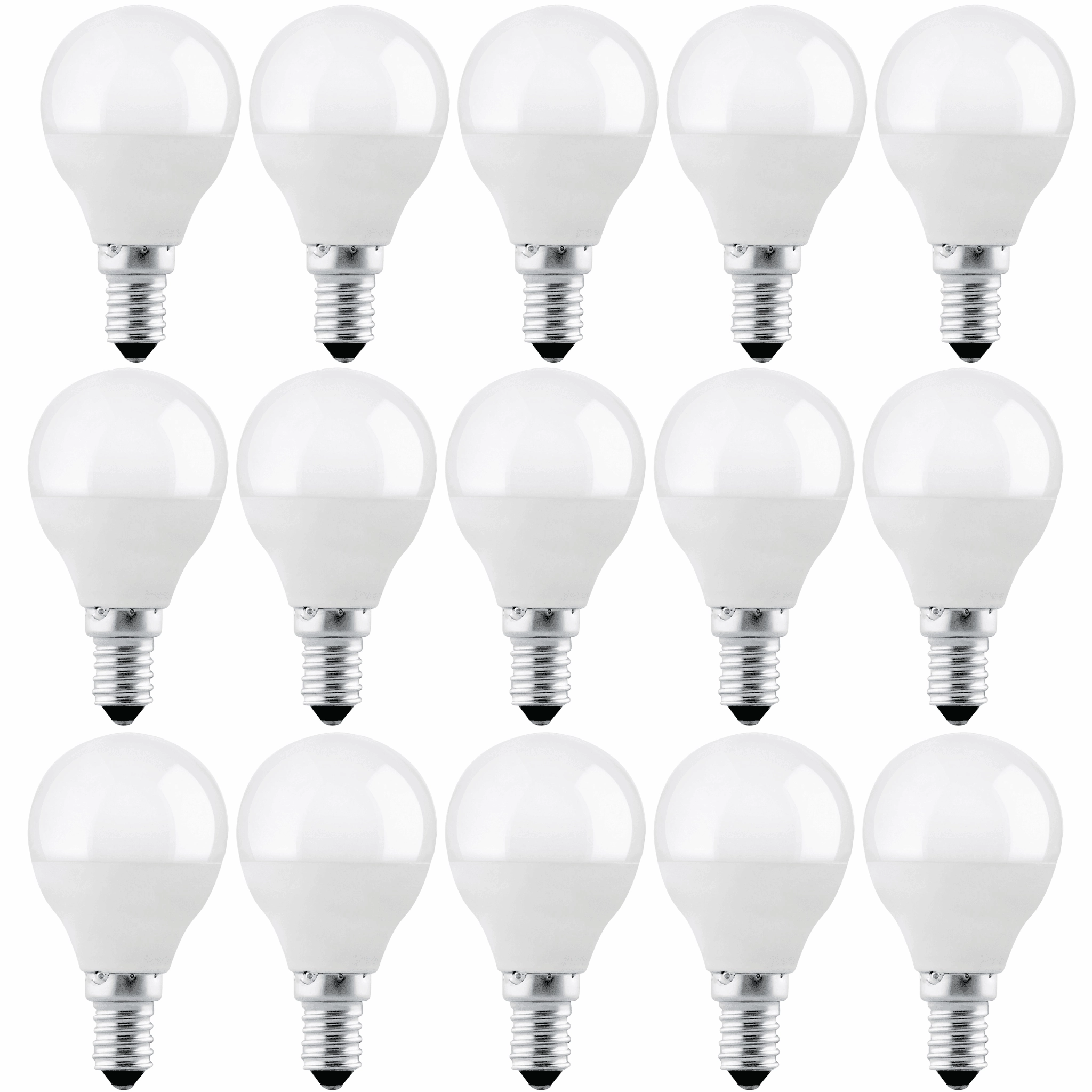 15 x E14 LED Lamp/Bulb Dimmable 4W (40W Equivalent) contemporary ceiling fixture