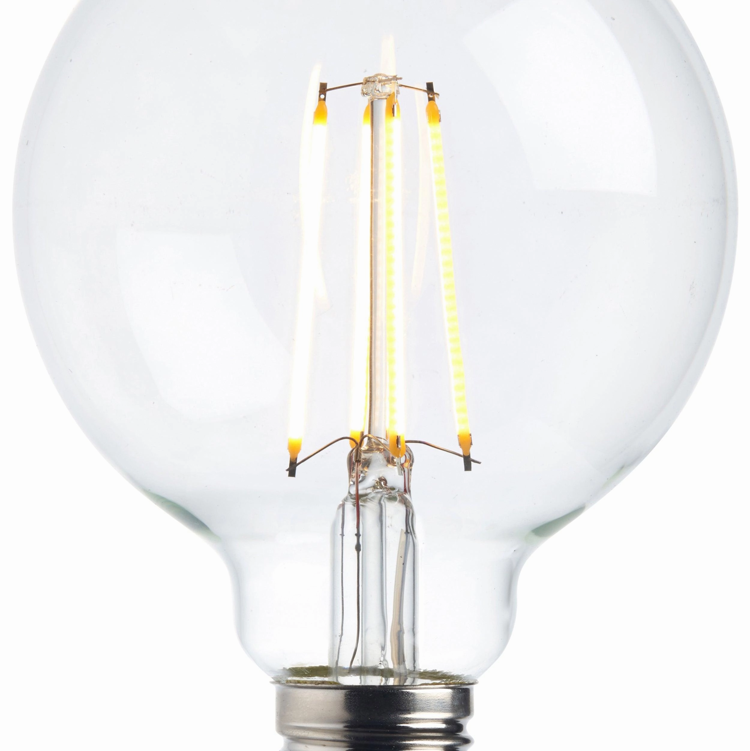 15 x E27 Warm White LED Filament Globe Light Bulb Dimmable 7W