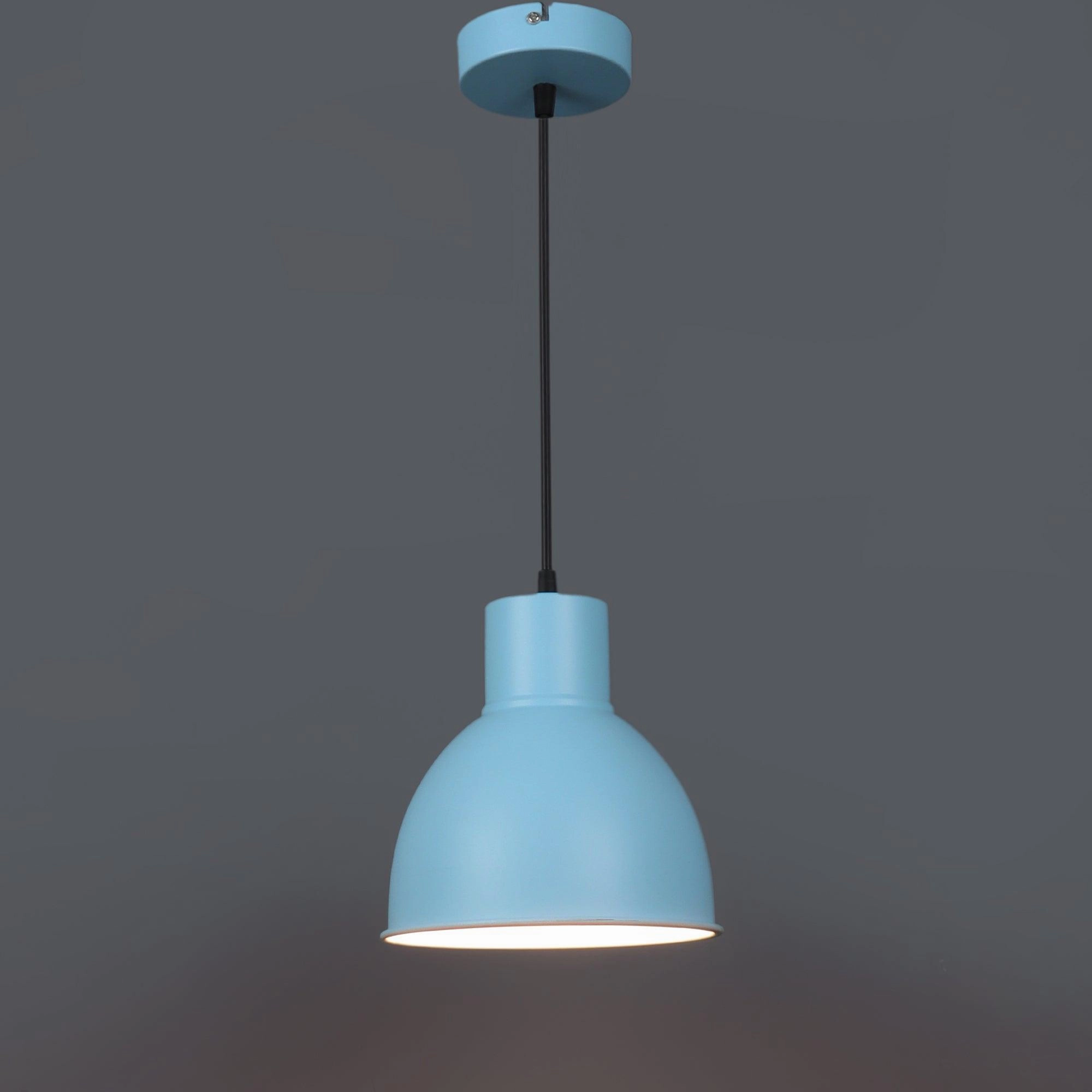 1965 Monging Blue Hanging Light by SS Lightings