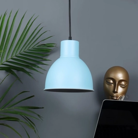 1965 Monging Blue Hanging Light by SS Lightings decorative ceiling fixture