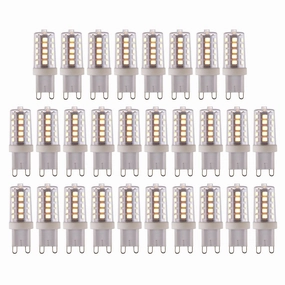 28 X G9 LED SMD Dimmable Light Bulb 3.7W Warm White contemporary ceiling fixture