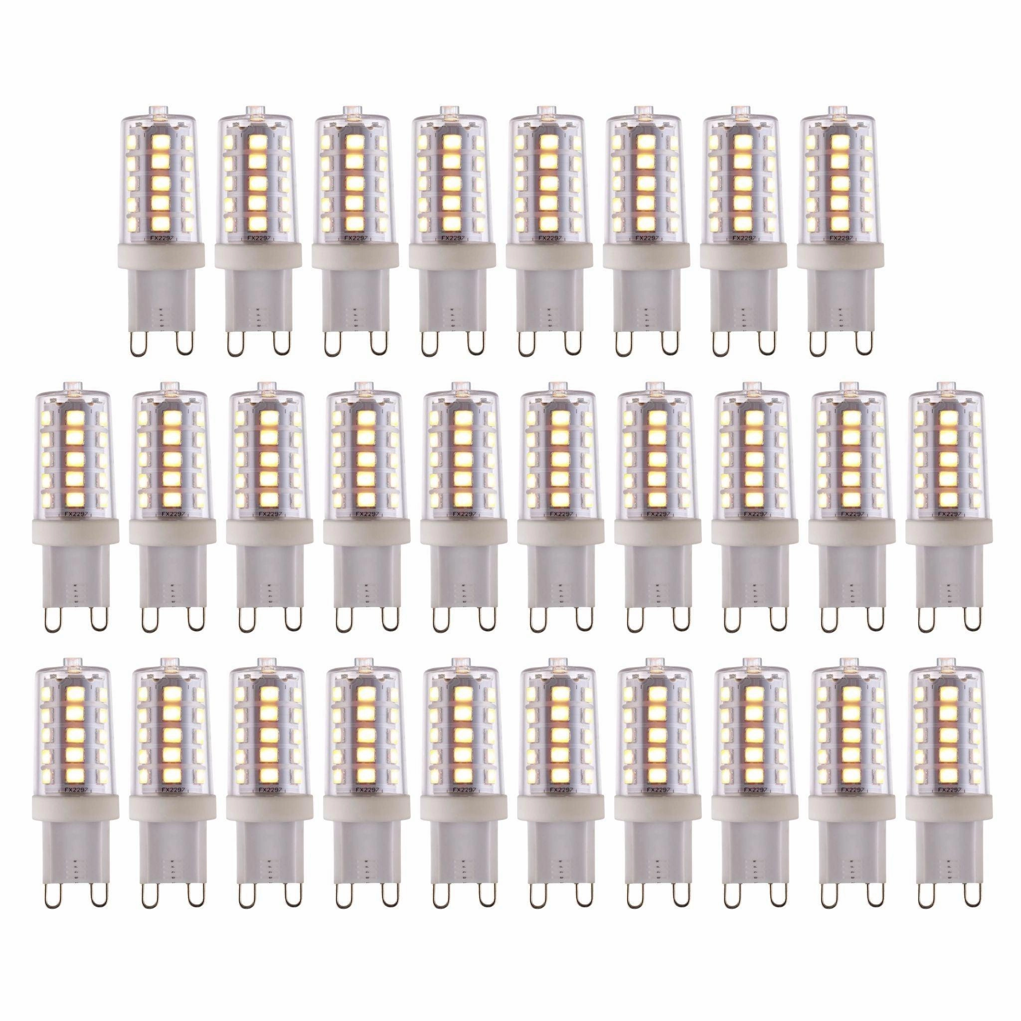 28 X G9 LED SMD Dimmable Light Bulb 3.7W Warm White contemporary ceiling fixture