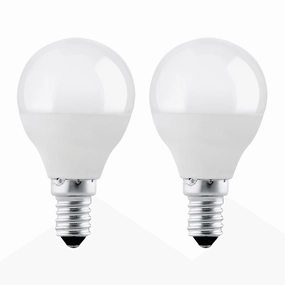 2 x E14 LED Lamp/Bulb Dimmable 4W (40W Equivalent) contemporary ceiling fixture