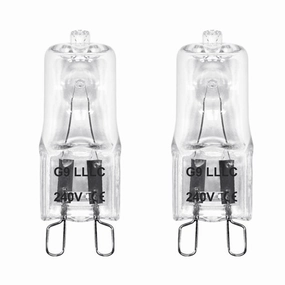 2 x G9 Dimmable 28W Warm White (40W Equivalent) contemporary ceiling fixture