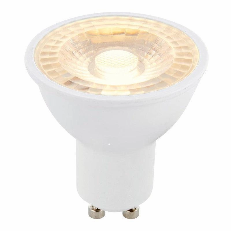 2 X GU10 LED 6W 38 Degree Warm White Bulb