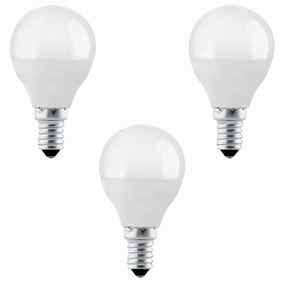 3 x E14 LED Lamp/Bulb Dimmable 4W (40W Equivalent) contemporary ceiling fixture