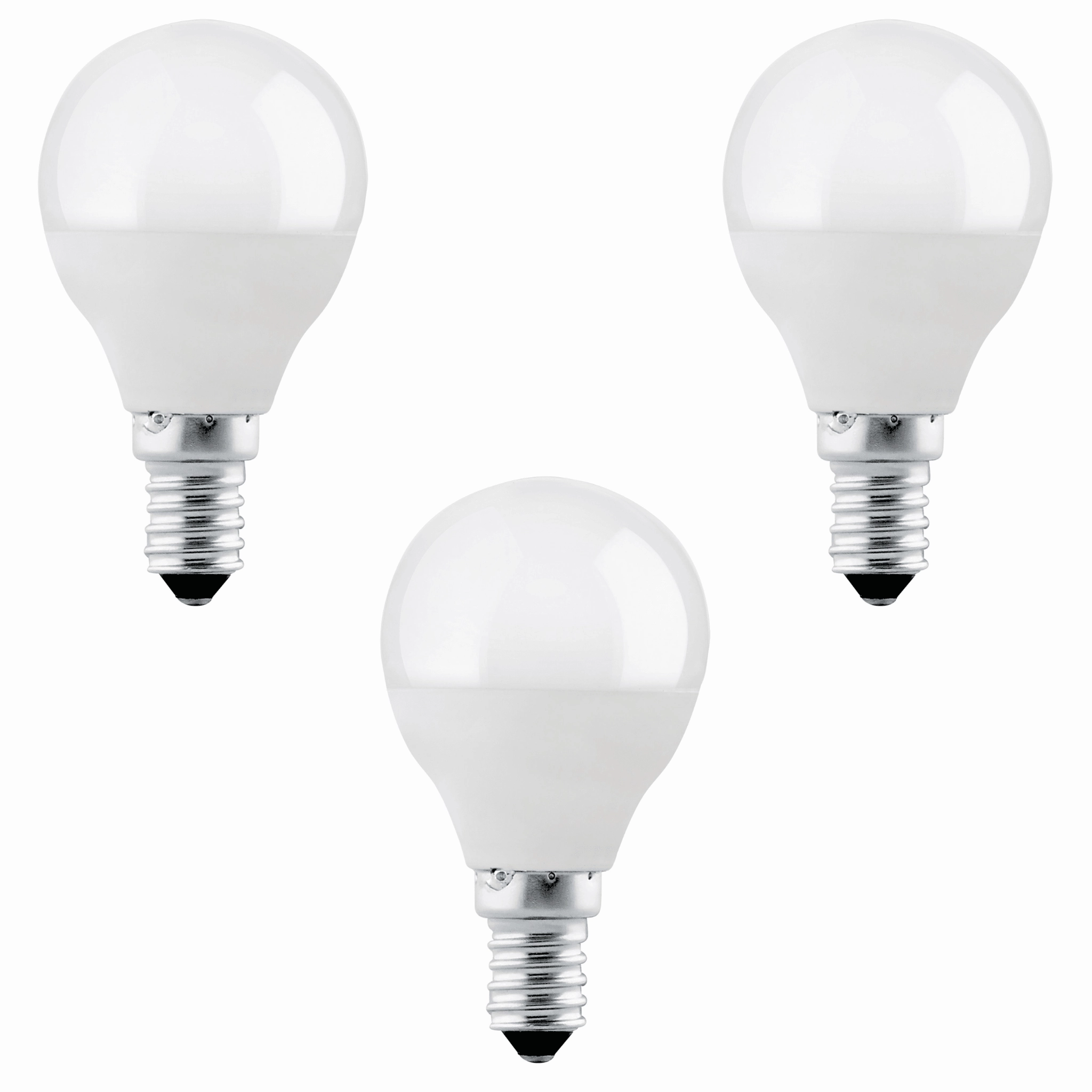 3 x E14 LED Lamp/Bulb Non-Dimmable 4W (40W Equivalent) contemporary ceiling fixture