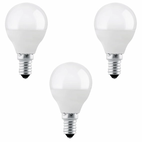 3 x E14 LED Lamp/Bulb Non-Dimmable 4W (40W Equivalent) contemporary ceiling fixture