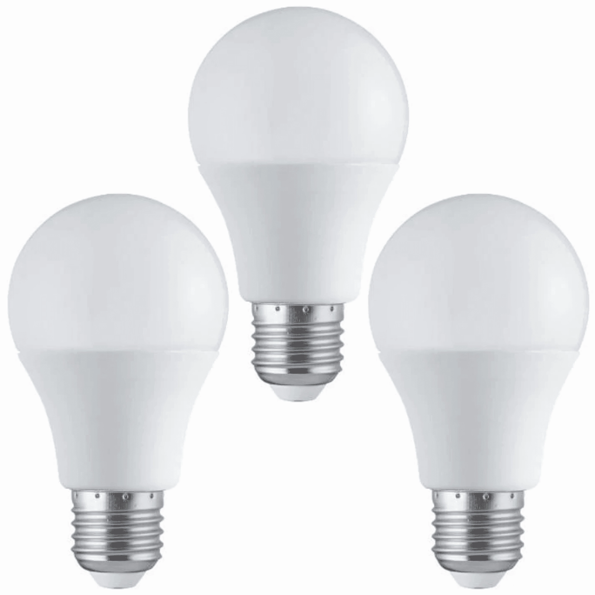 3 x E27 LED 10W Non-Dimmable Lamp/Bulb (60W Equivalent) contemporary ceiling fixture