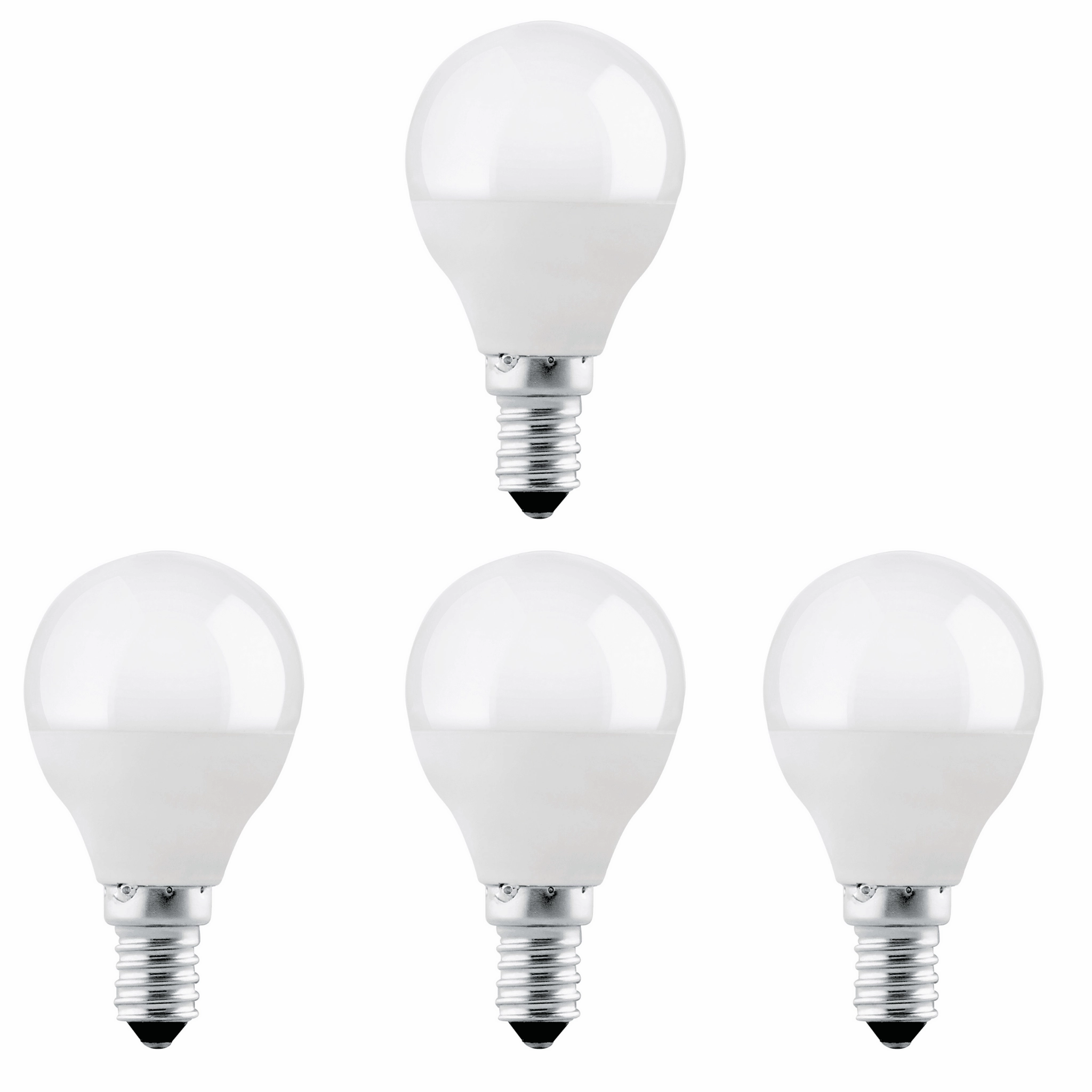 4 x E14 LED Lamp/Bulb Non-Dimmable 4W (40W Equivalent) contemporary ceiling fixture