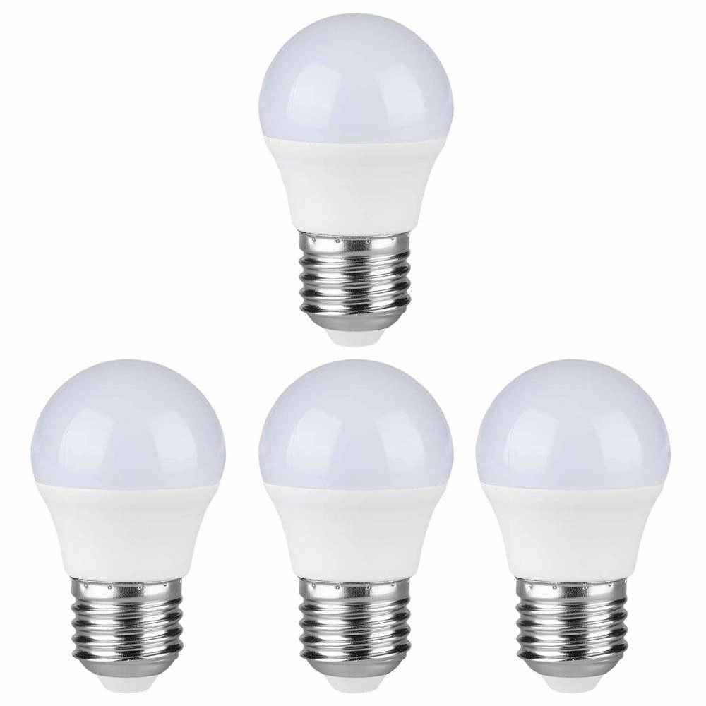 4 x  E27 LED 4.5W Non-Dimmable Lamp/Bulb (40W Equivalent) contemporary ceiling fixture