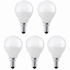 5 x E14 LED Lamp/Bulb Dimmable 4W (40W Equivalent) contemporary ceiling fixture