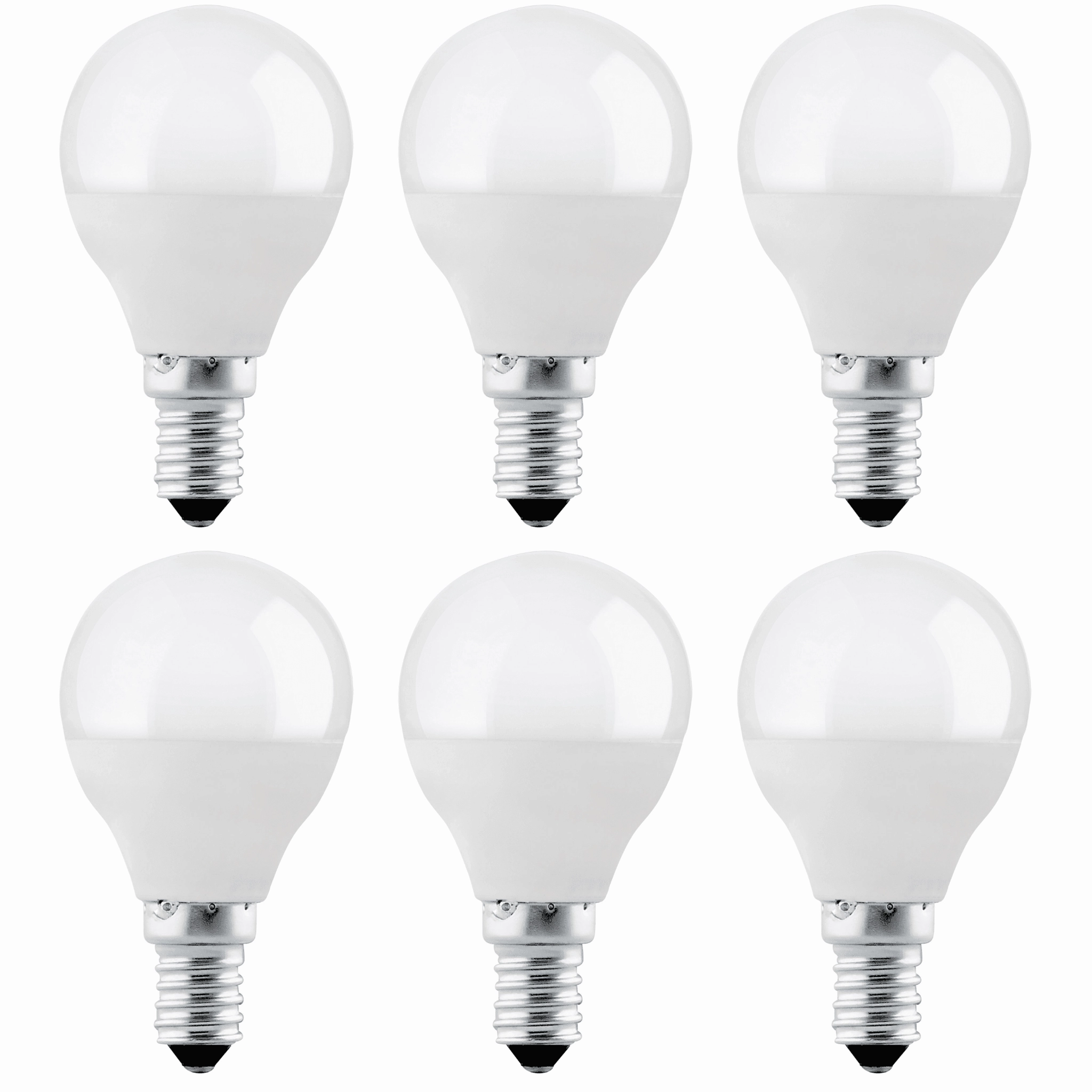 6 x E14 LED Lamp/Bulb Dimmable 4W (40W Equivalent) contemporary ceiling fixture