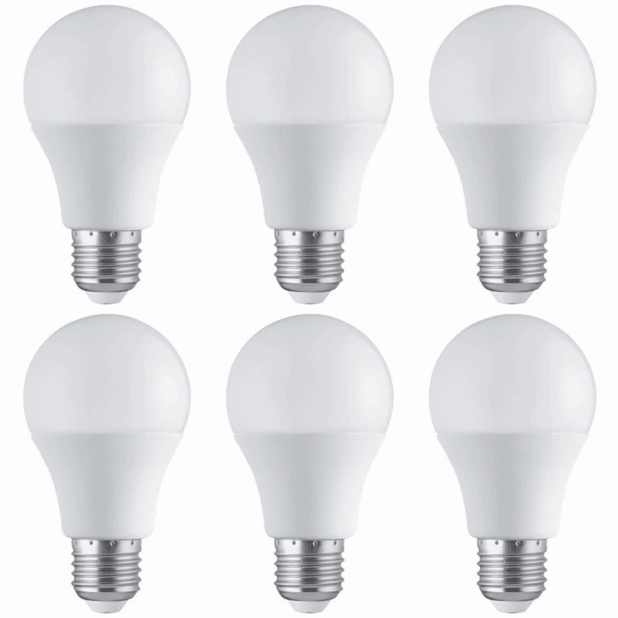 6 x E27 LED Dimmable 10W Lamp/Bulb (60W Equivalent) contemporary ceiling fixture