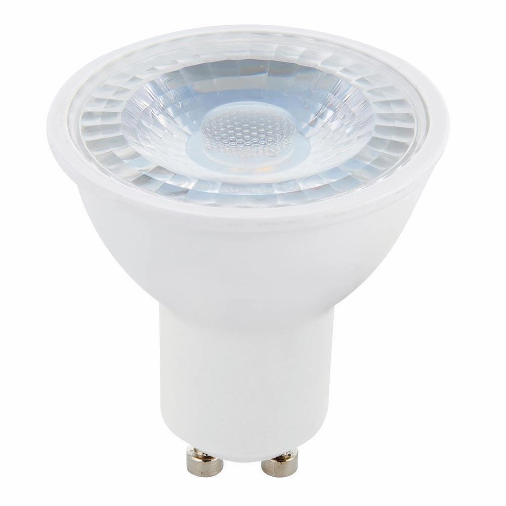 6 X GU10 LED 6W 38 Degree Warm White Bulb