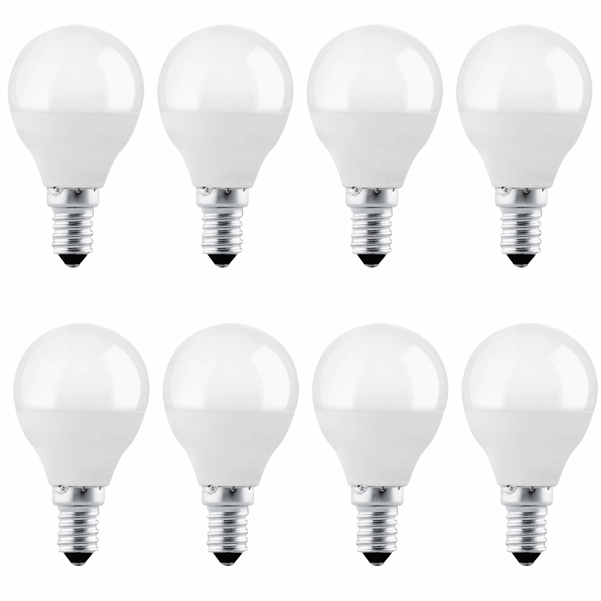 8 x E14 LED Lamp/Bulb Dimmable 4W (40W Equivalent) contemporary ceiling fixture