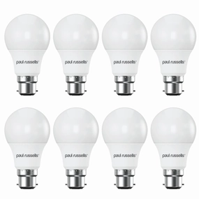 8 X LED Dimmable B22 8.5W (60W) Warm White GLS Bayonet Cap Light Bulbs contemporary ceiling fixture