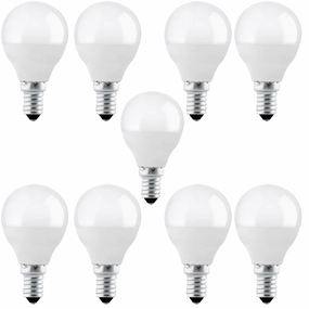 9 x E14 LED Lamp/Bulb Dimmable 4W (40W Equivalent) contemporary ceiling fixture