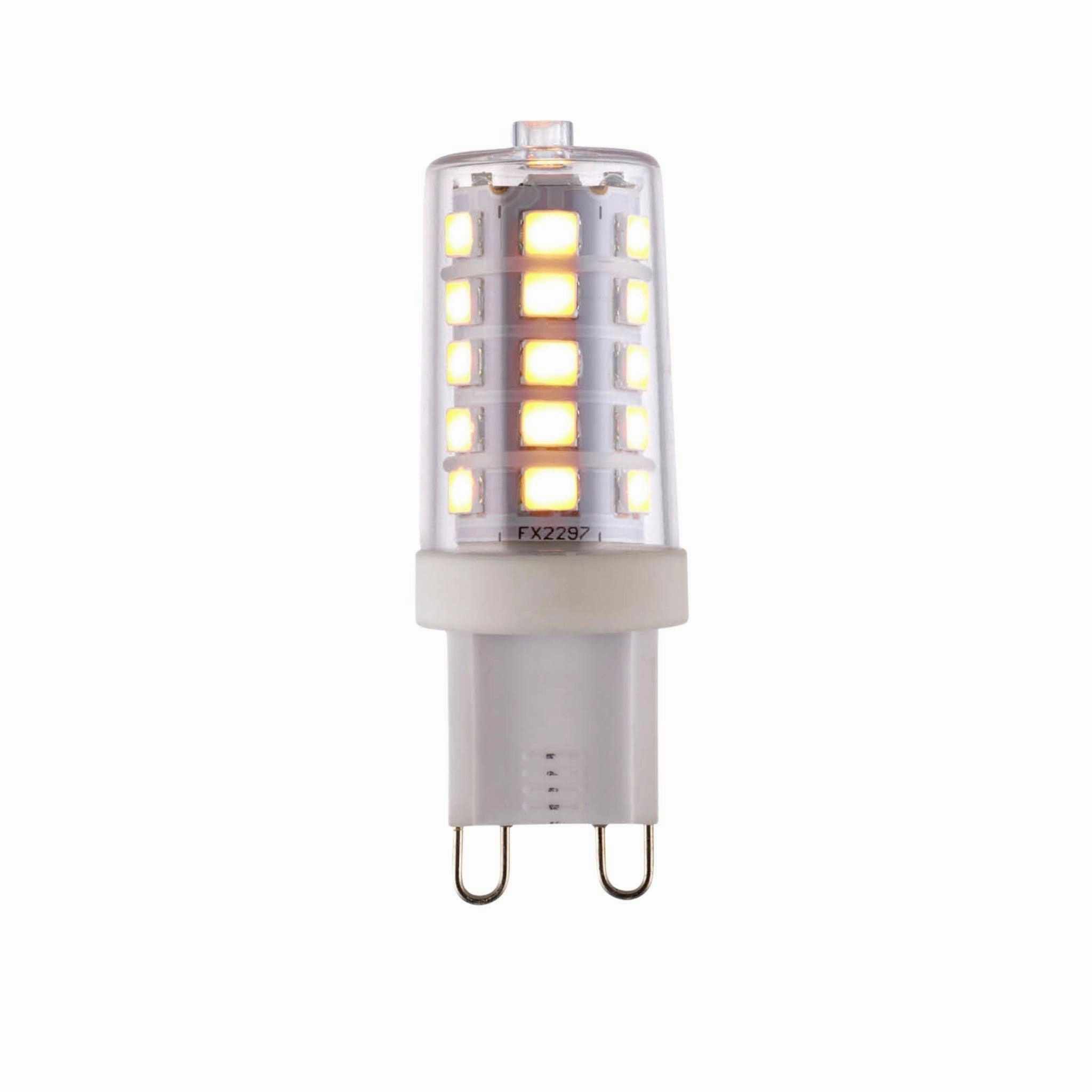 9 X G9 LED SMD Dimmable Light Bulb 3.7W Warm White