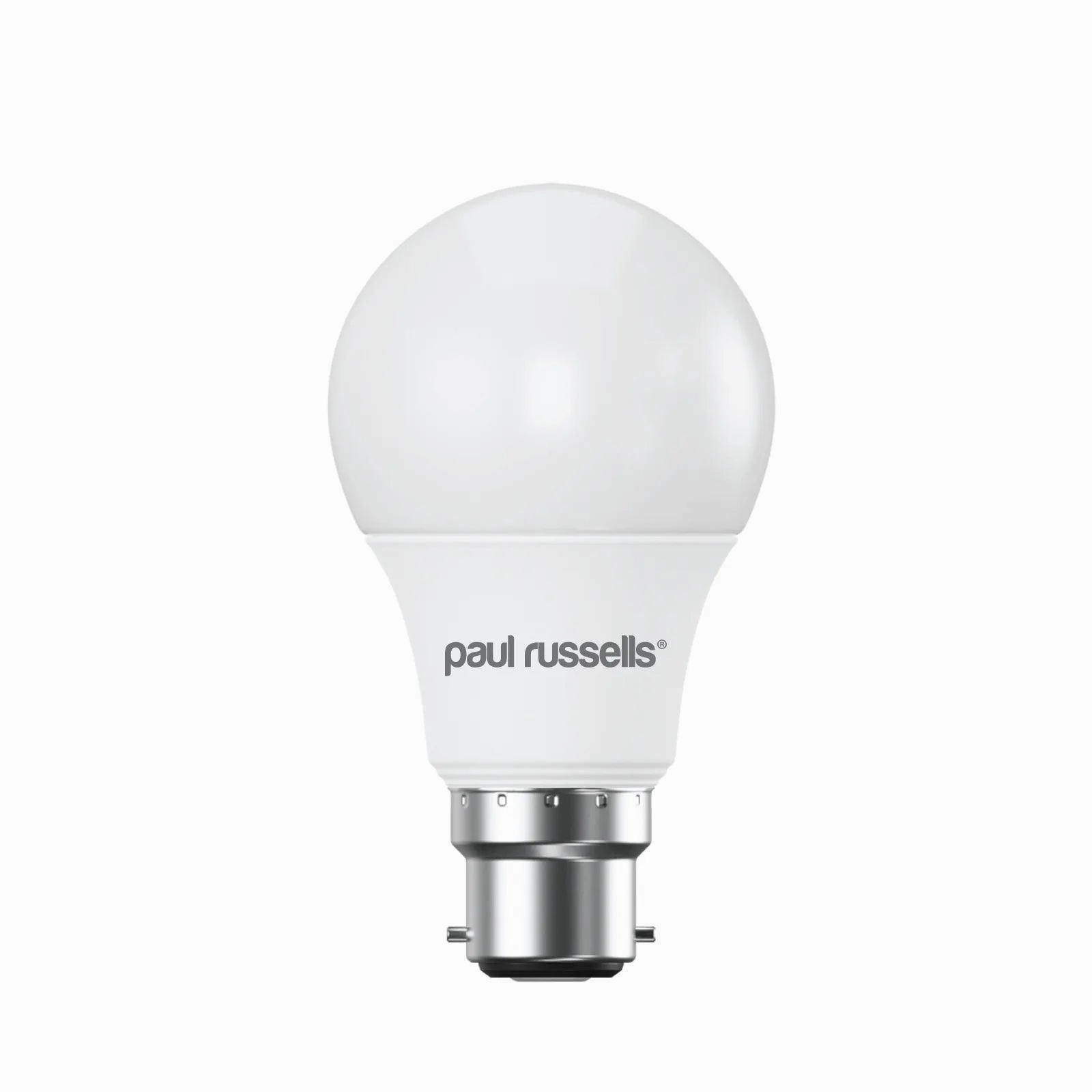 9 X LED Dimmable B22 8.5W (60W) Warm White GLS Bayonet Cap Light Bulbs