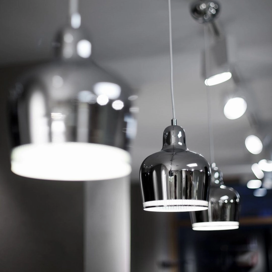 A330S Golden Bell Pendant Light