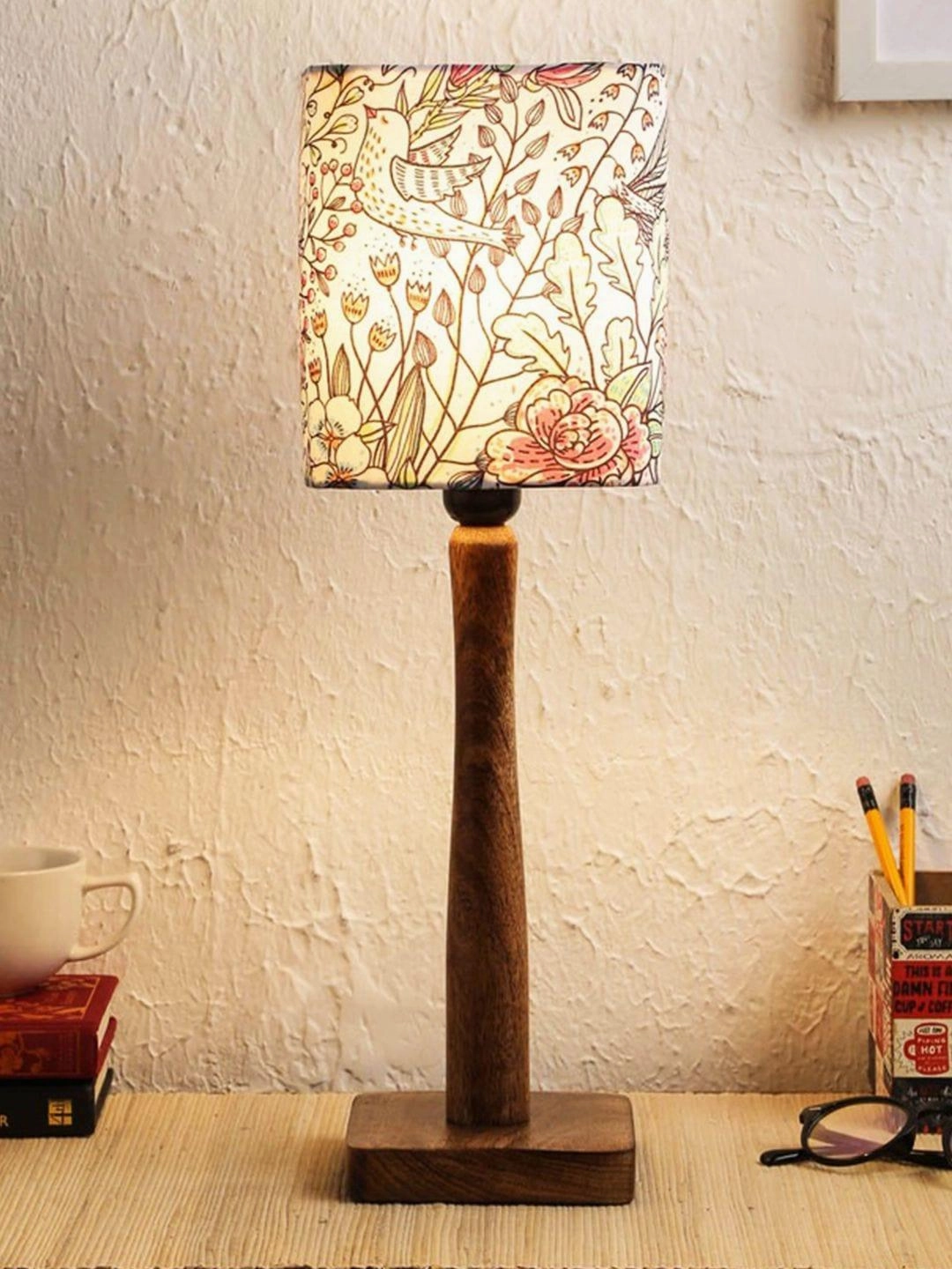 Abstract Floral Wooden Lamp decorative ceiling fixture