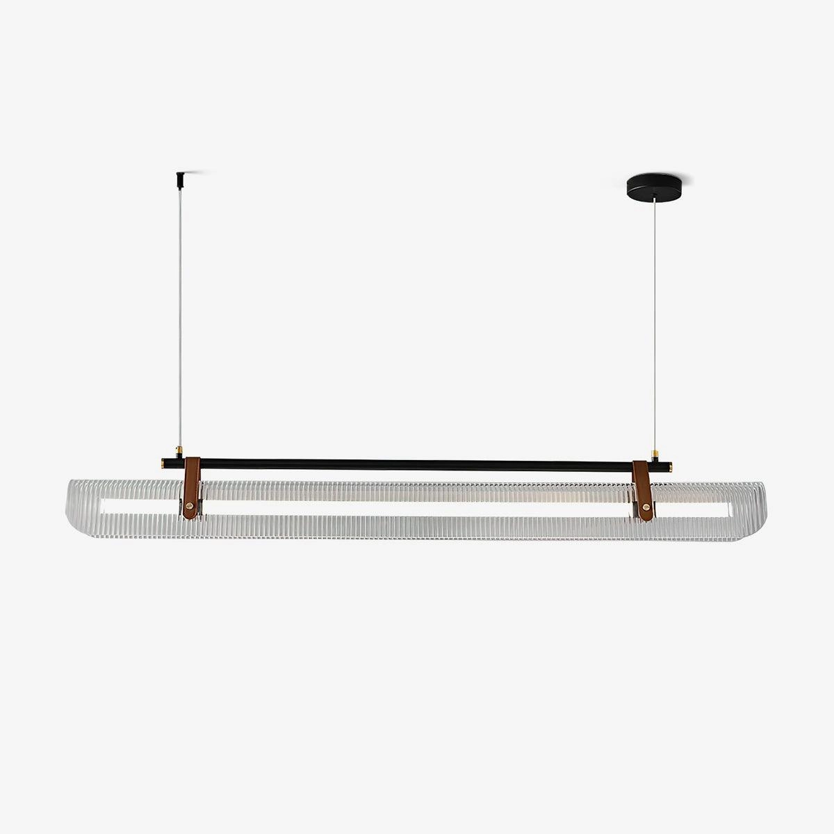 Acrylic Linear Chandelier contemporary ceiling lighting