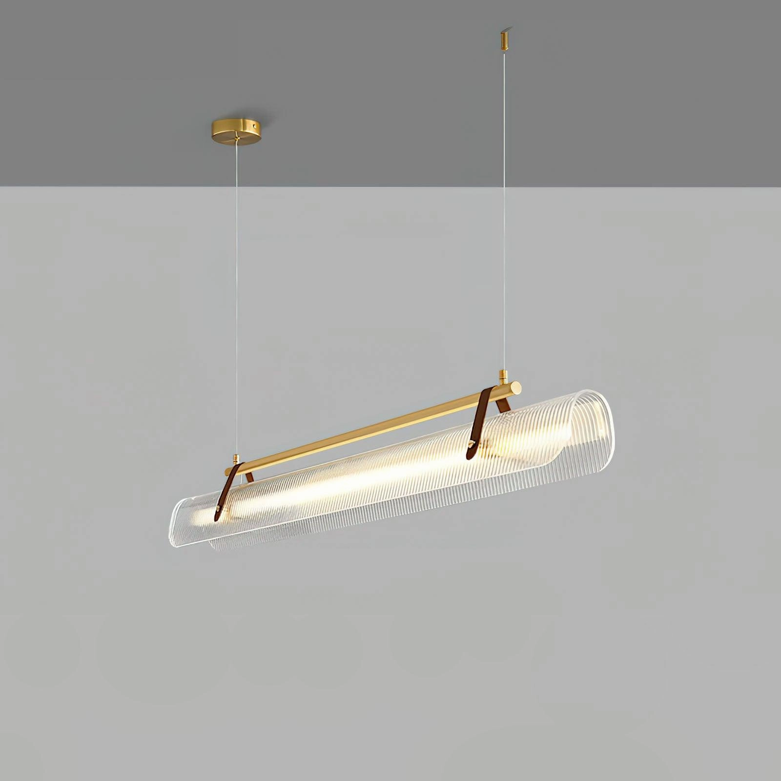 Acrylic Linear Chandelier