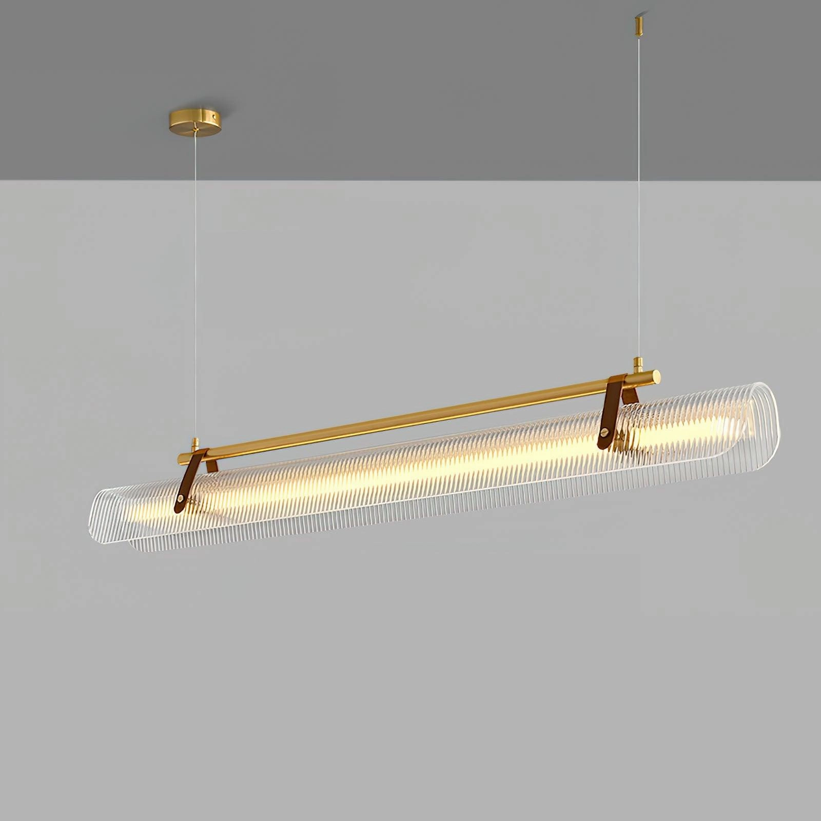 Acrylic Linear Chandelier
