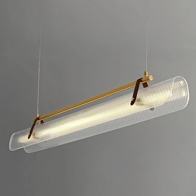 Acrylic Linear Chandelier