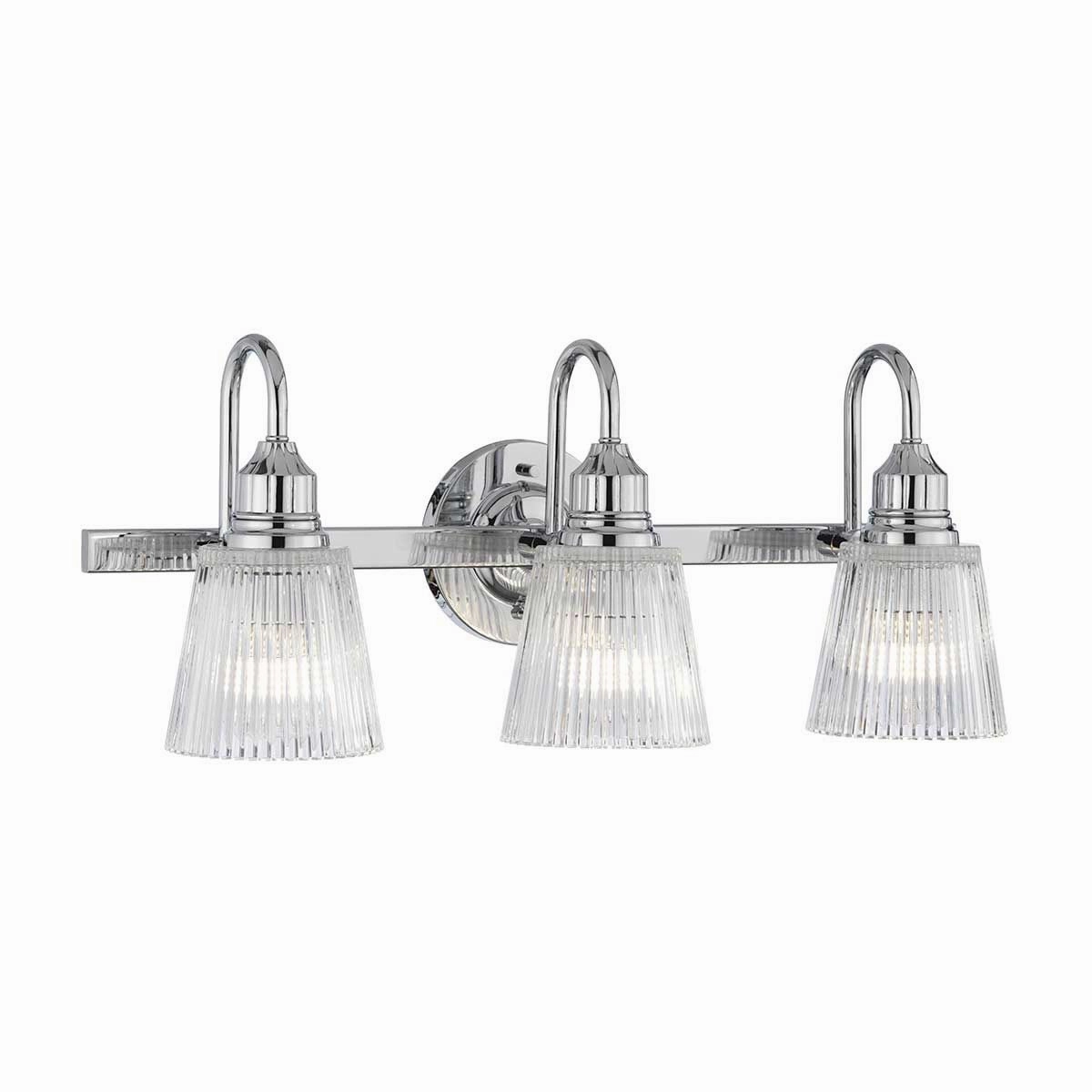 Addison 3 Light Polished Chrome Bathroom Wall Light