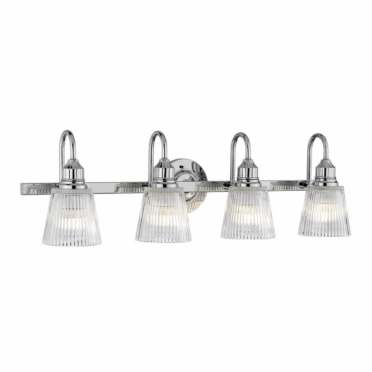 Addison 4 Light Polished Chrome Bathroom Wall Light