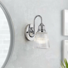 Addison Polished Chrome Bathroom Wall Light vintage desk lamp