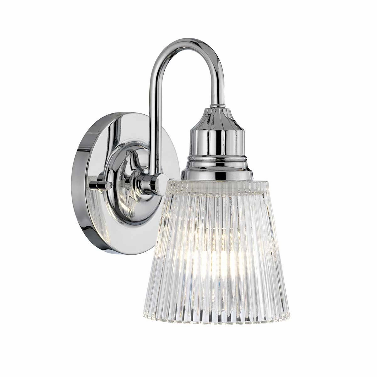 Addison Polished Chrome Bathroom Wall Light