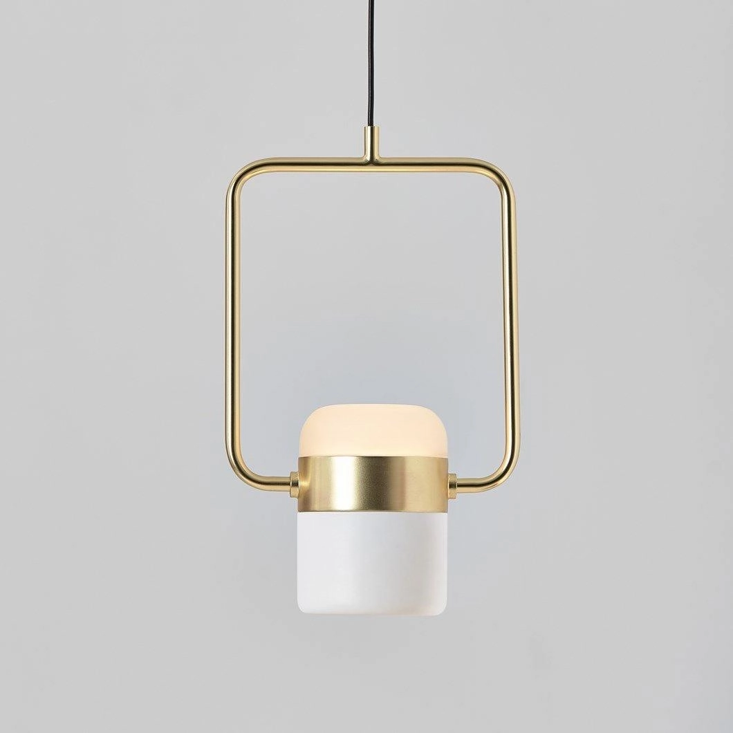 Adjustable Glass Pendant Light