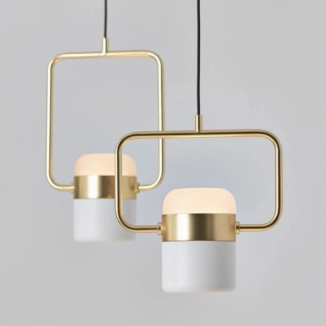 Adjustable Glass Pendant Light