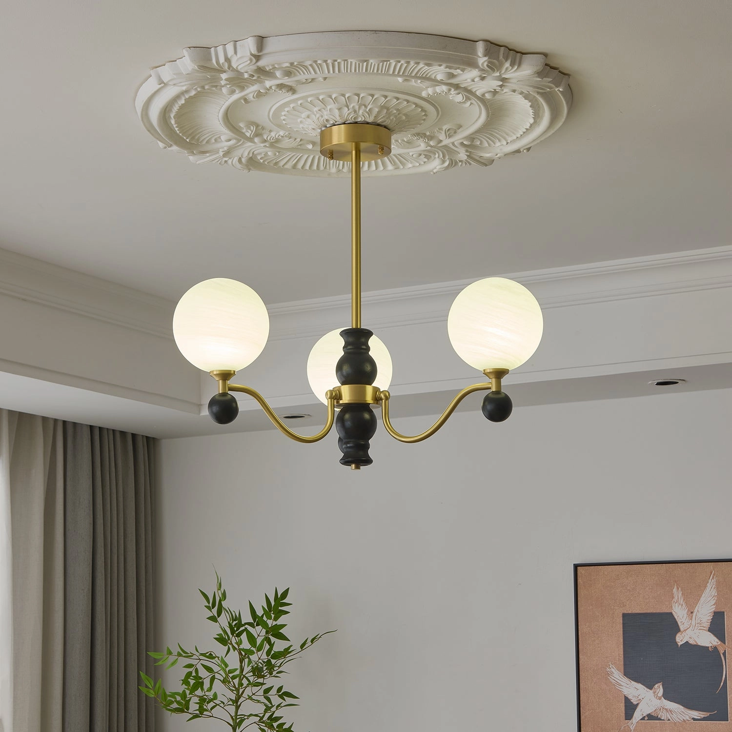 Aether Sphere Chandelier