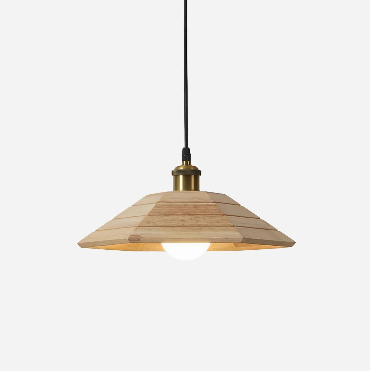 Aeyee Wood Pendant Light surface mount ceiling lamp