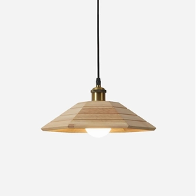 Aeyee Wood Pendant Light surface mount ceiling lamp