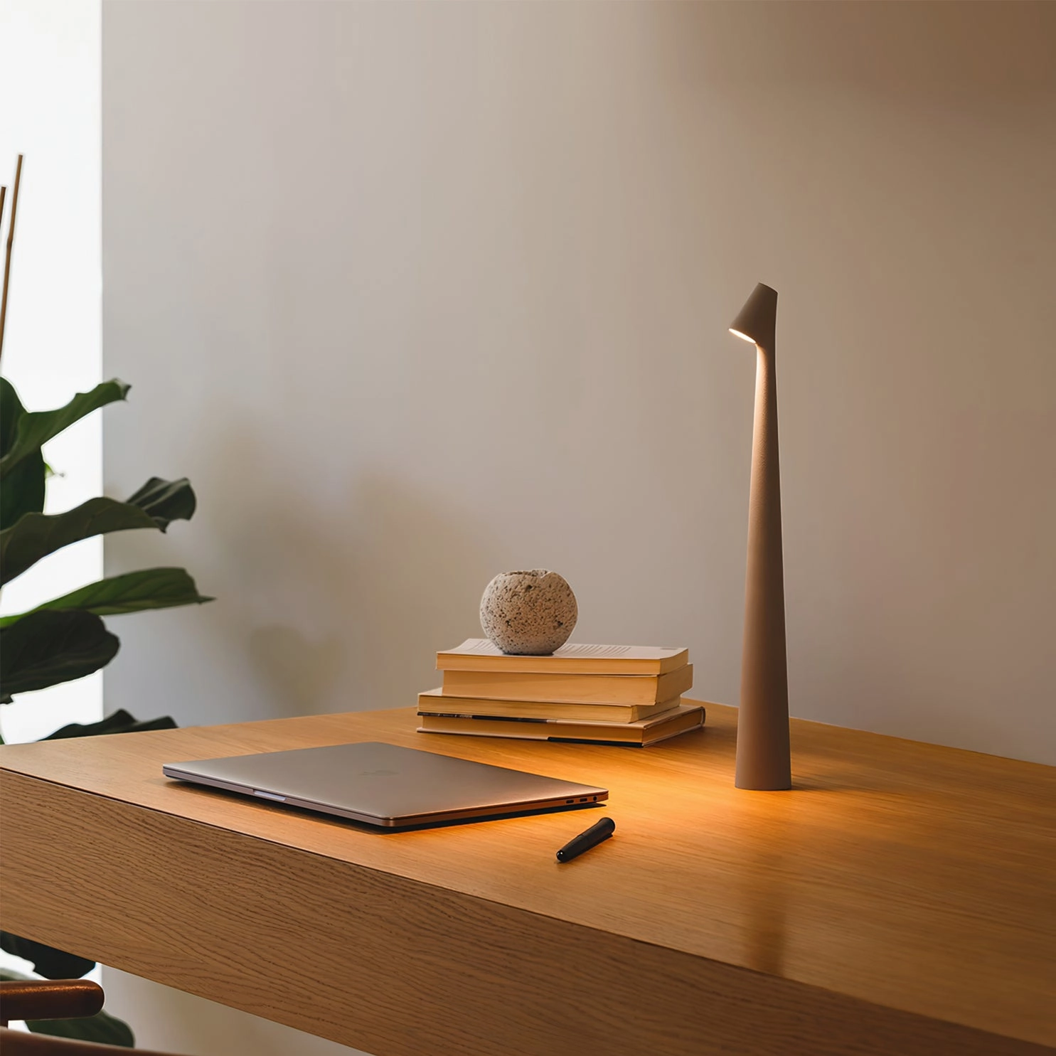 Africa Built-in Battery Table Lamp