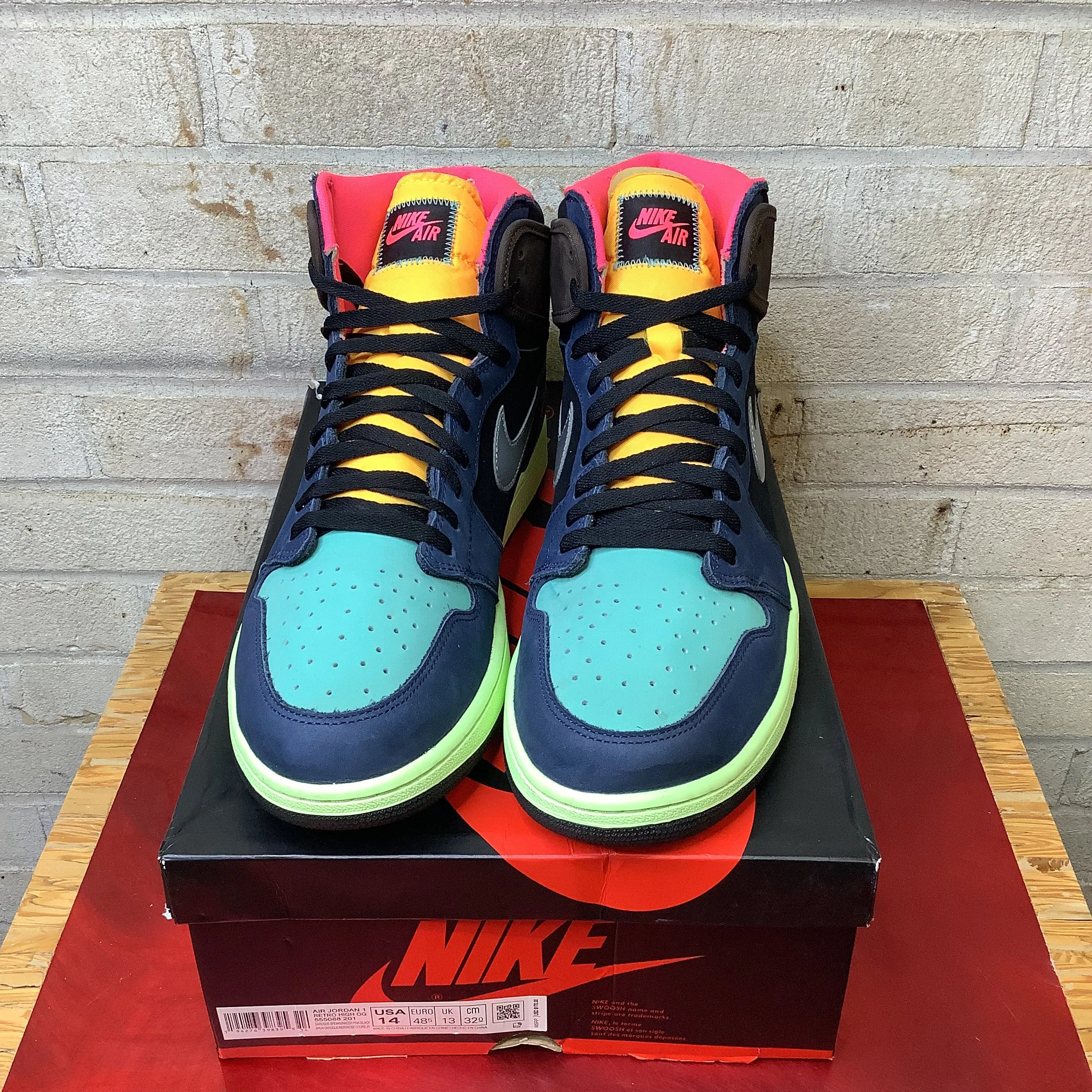 AIR JORDAN 1 BIO HACK SIZE 14 555088-201