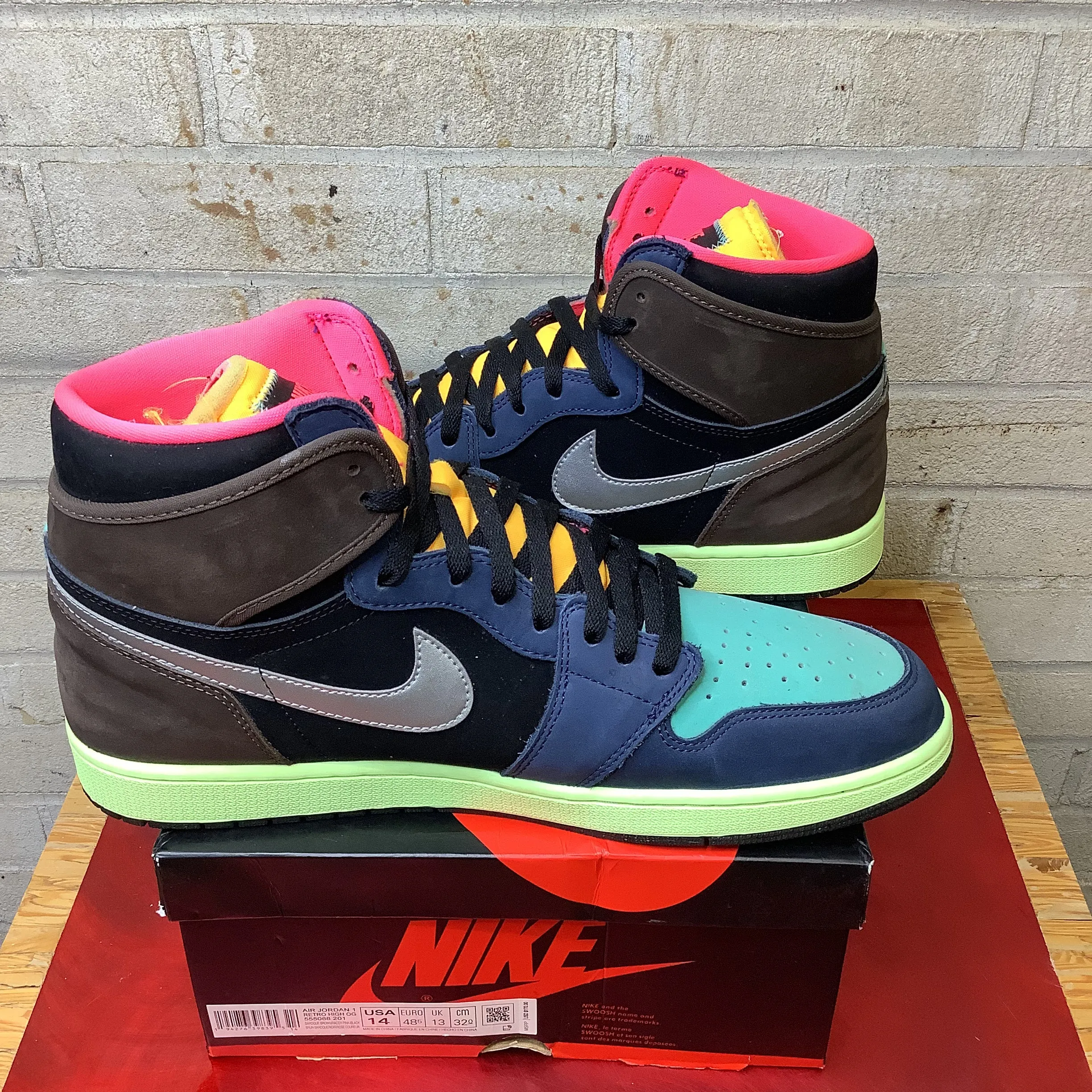 AIR JORDAN 1 BIO HACK SIZE 14 555088-201
