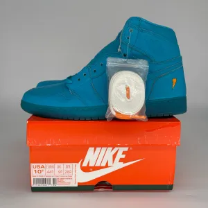 AIR JORDAN 1 GATORADE BLUE LAGOON SIZE 10.5 AJ5997-455
