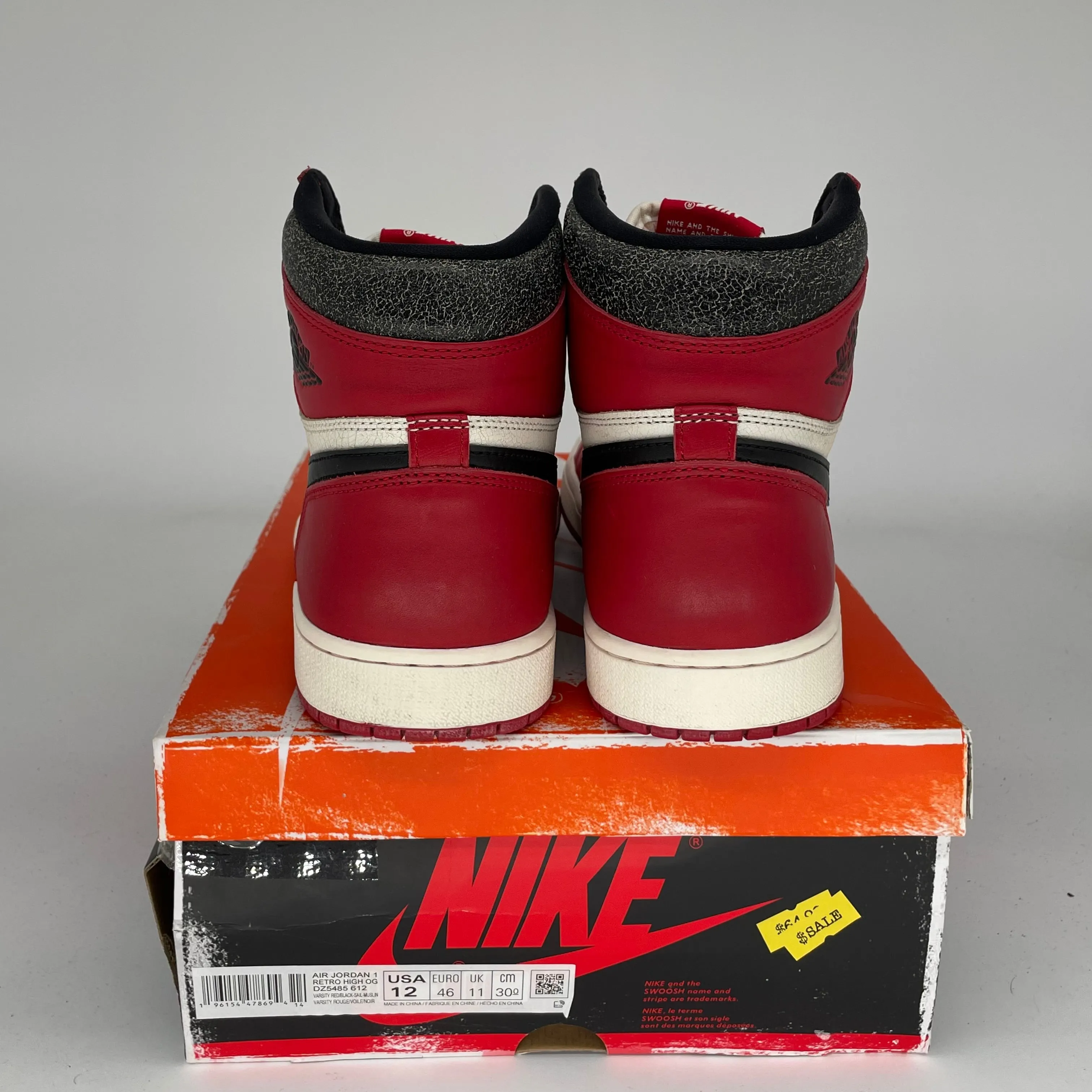 AIR JORDAN 1 LOST AND FOUND SIZE 12 DZ5485-612