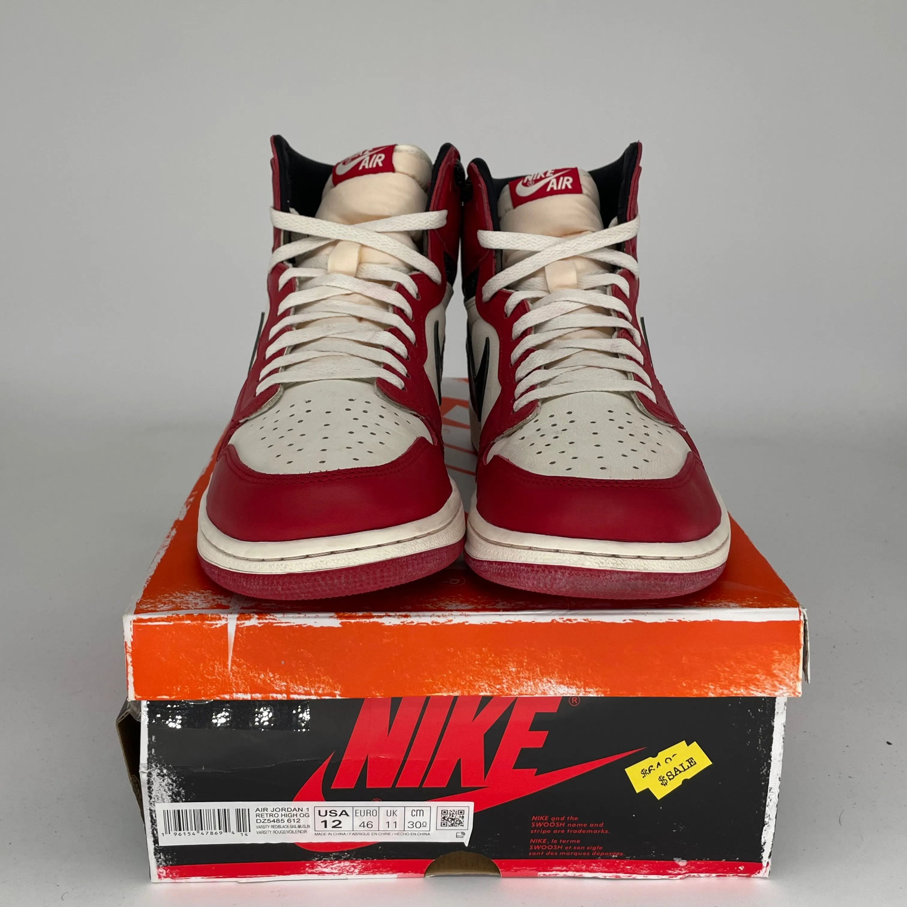 AIR JORDAN 1 LOST AND FOUND SIZE 12 DZ5485-612