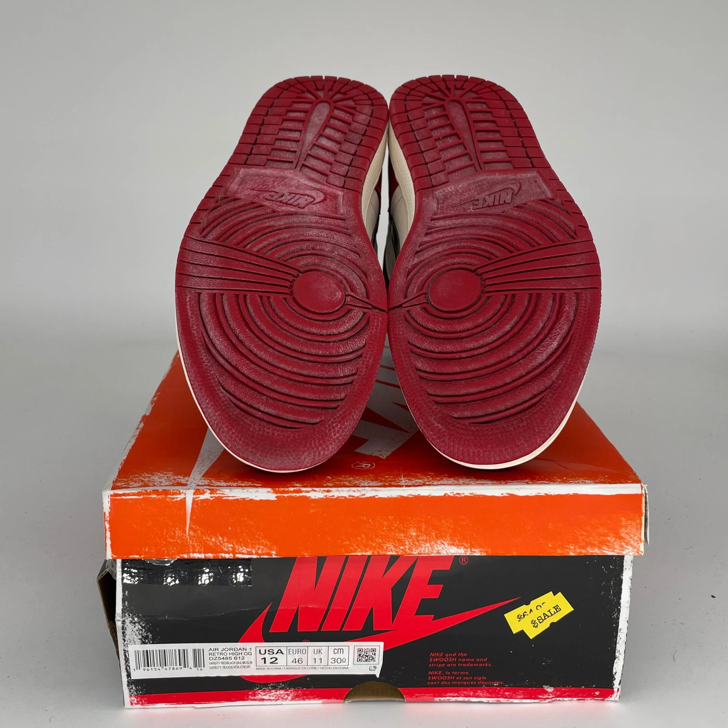 AIR JORDAN 1 LOST AND FOUND SIZE 12 DZ5485-612